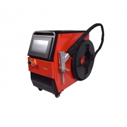 Ręczna spawarka laserowa światłowodowa 1500W z chłodzeniem powietrzem do stali i aluminium